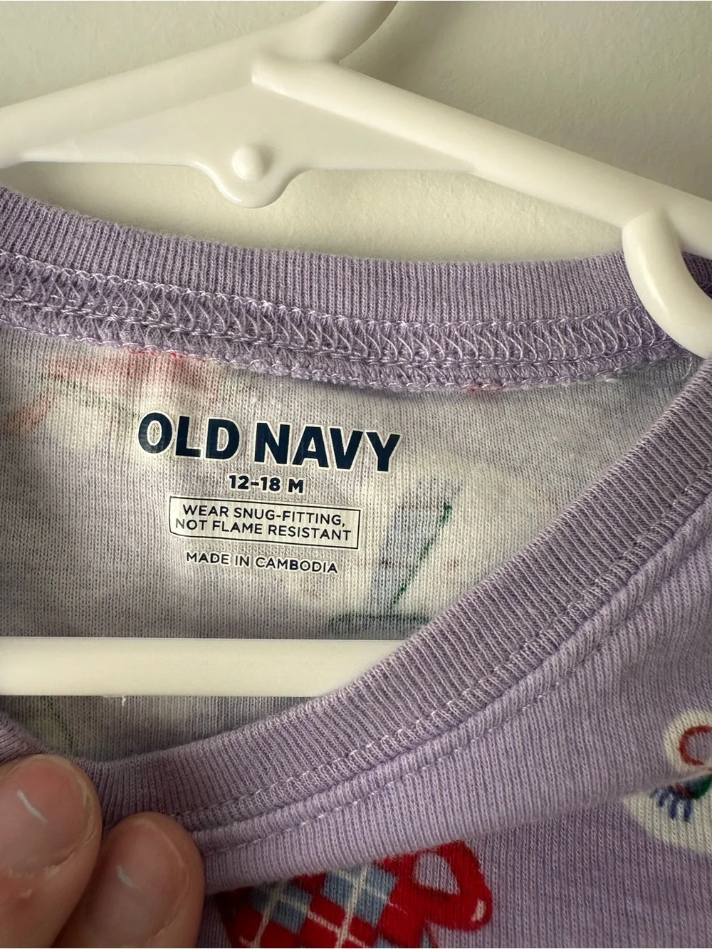 Old Navy lavender long